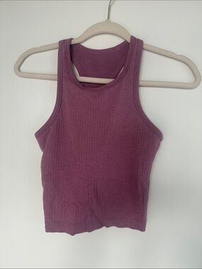 lululemon athletica Ribbed Racerback Tank - Plum